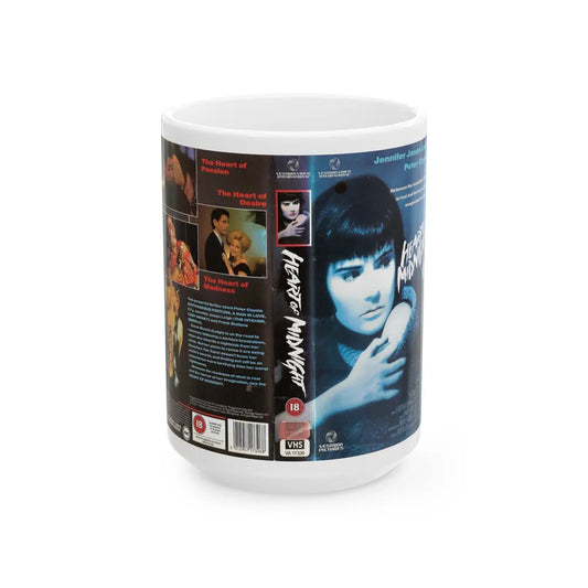 HEART OF MIDNIGHT (VHS COVER) - White Coffee Mug-15oz-Go Mug Yourself