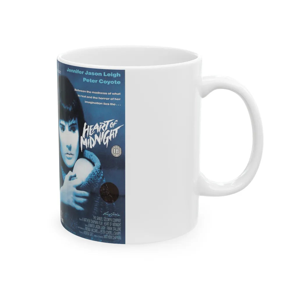 HEART OF MIDNIGHT (VHS COVER) - White Coffee Mug-Go Mug Yourself