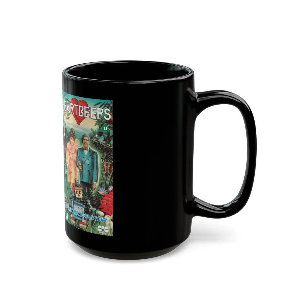 HEARTBEEPS (VHS COVER) - Black Coffee Mug-Go Mug Yourself