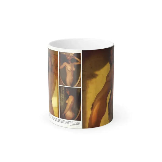 Heather Menzies #10 - Nudes (Vintage Female Icon) Color Changing Mug 11oz 11oz - Go Mug Yourself