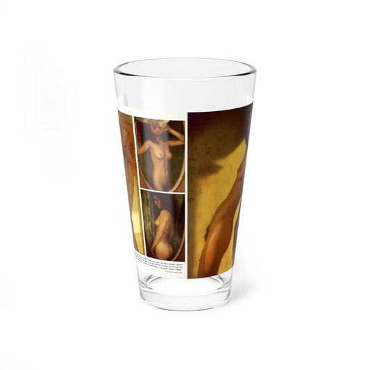 Heather Menzies #10 - Nudes (Vintage Female Icon) Pint Glass 16oz-16oz-Go Mug Yourself