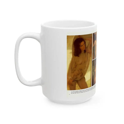 Heather Menzies #10 - Nudes (Vintage Female Icon) White Coffee Mug - Go Mug Yourself