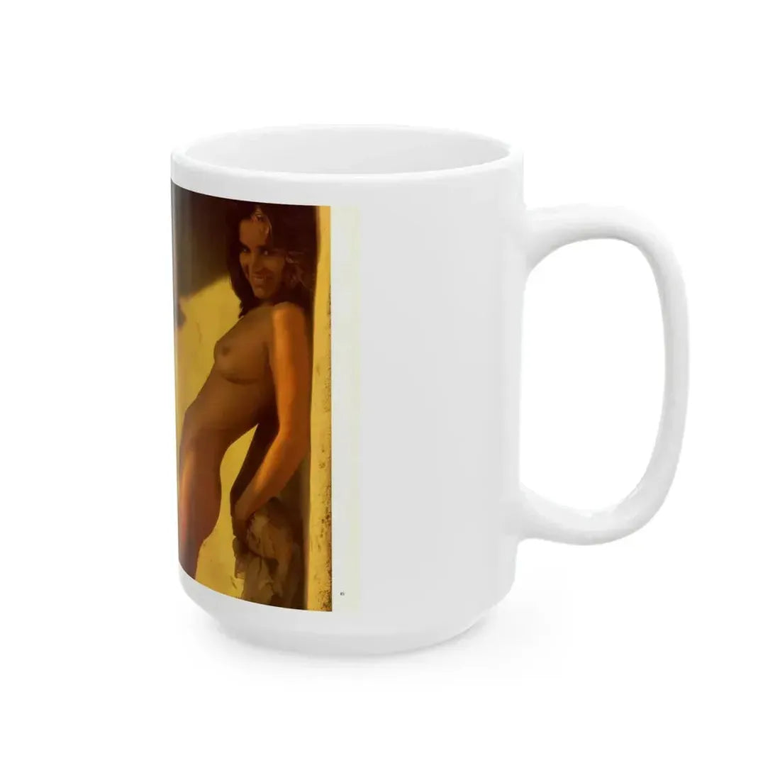 Heather Menzies #10 - Nudes (Vintage Female Icon) White Coffee Mug - Go Mug Yourself