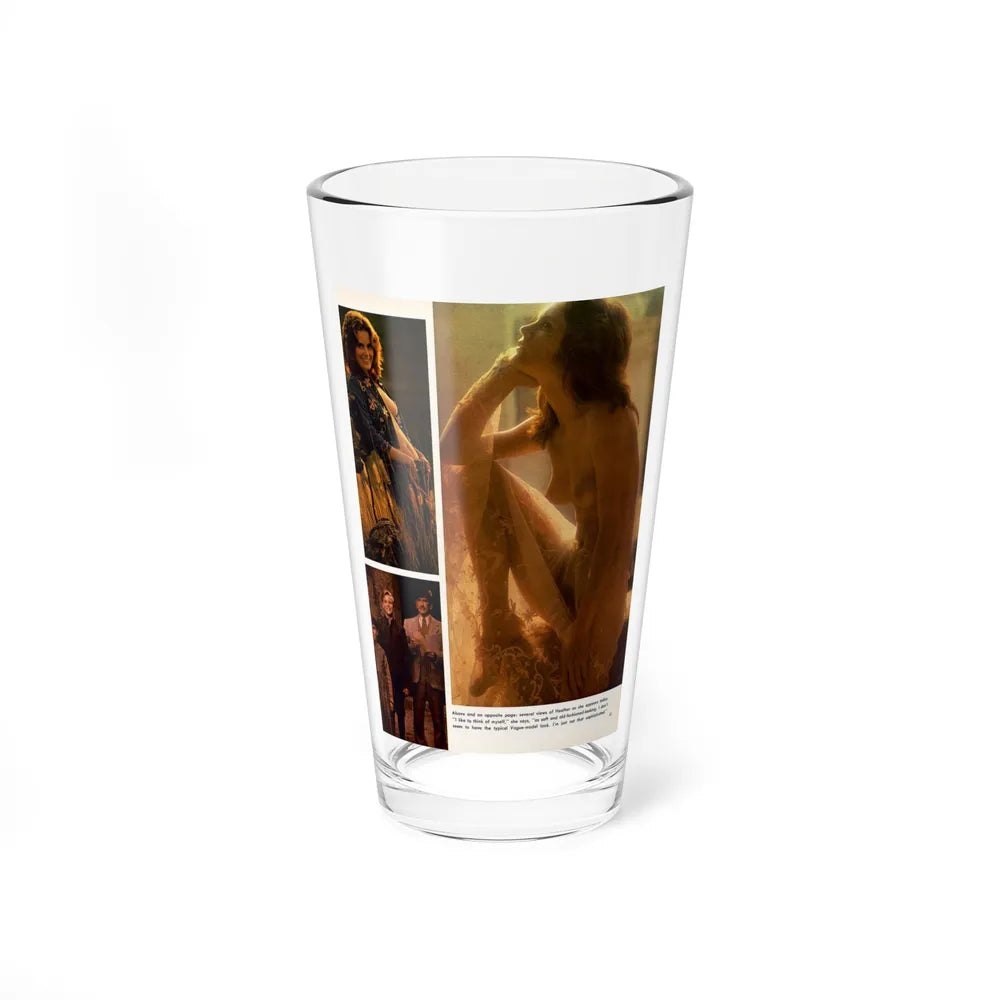 Heather Menzies #12 - Nude (Vintage Female Icon) Pint Glass 16oz-16oz-Go Mug Yourself