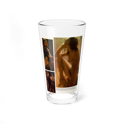 Heather Menzies #12 - Nude (Vintage Female Icon) Pint Glass 16oz-16oz-Go Mug Yourself