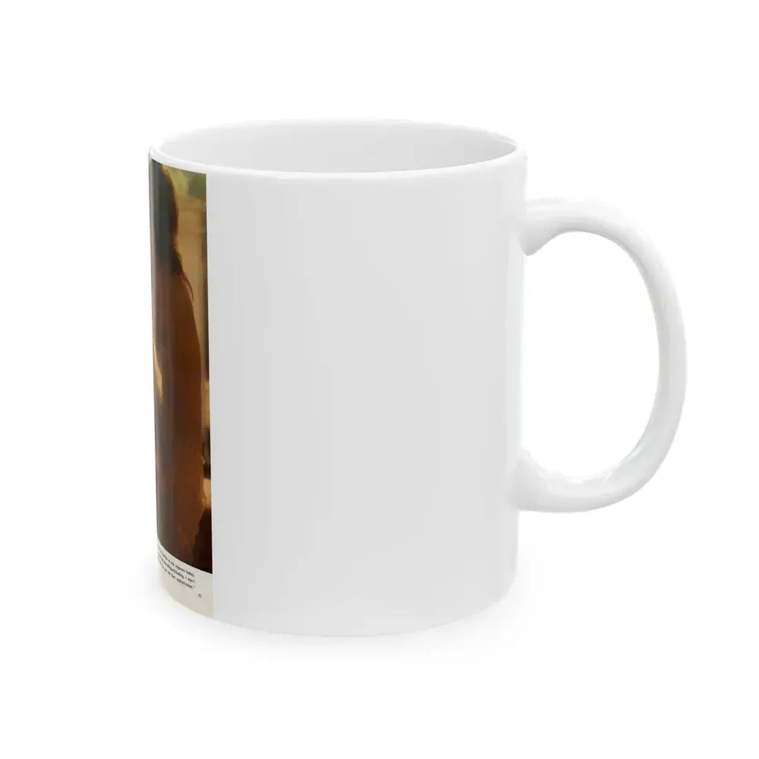 Heather Menzies #12 - Nude (Vintage Female Icon) White Coffee Mug - Go Mug Yourself