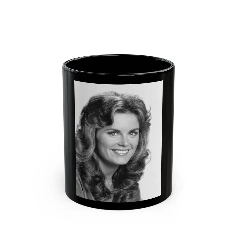 Heather Menzies #13 (Vintage Female Icon) Black Coffee Mug-11oz-Go Mug Yourself