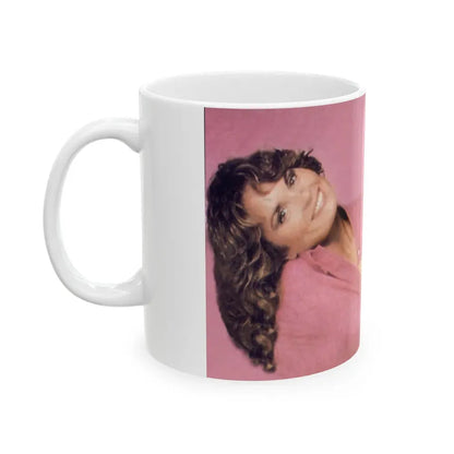 Heather Menzies #18 (Vintage Female Icon) White Coffee Mug - Go Mug Yourself