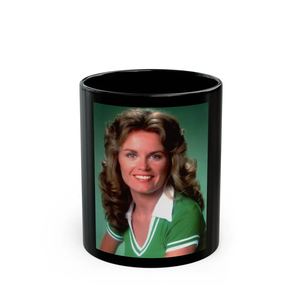 Heather Menzies #20 (Vintage Female Icon) Black Coffee Mug-11oz-Go Mug Yourself