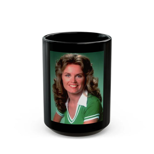 Heather Menzies #20 (Vintage Female Icon) Black Coffee Mug-15oz-Go Mug Yourself