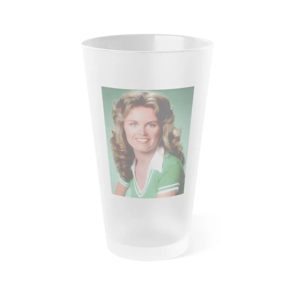 Heather Menzies #20 (Vintage Female Icon) Frosted Pint Glass 16oz-16oz-Frosted-Go Mug Yourself