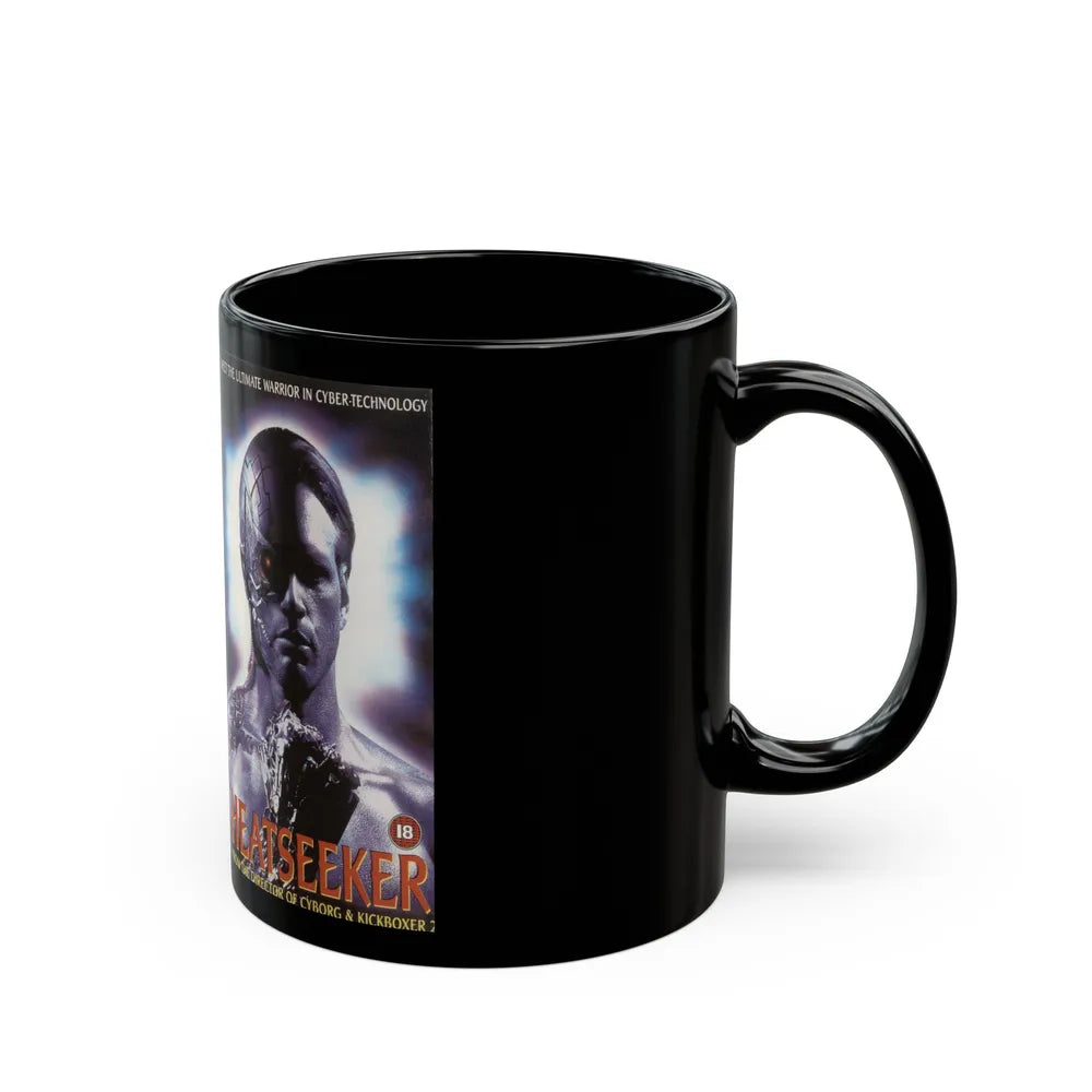 HEATSEEKER (VHS COVER) - Black Coffee Mug-Go Mug Yourself