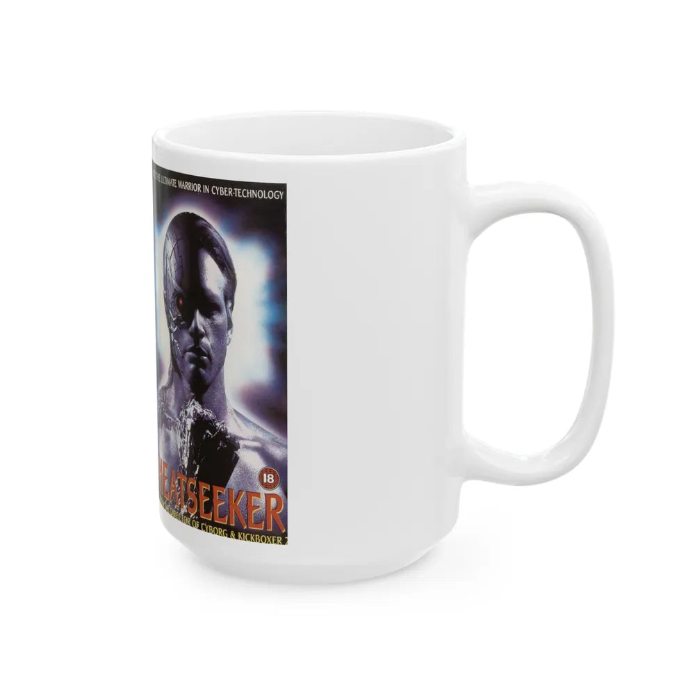 HEATSEEKER (VHS COVER) - White Coffee Mug-Go Mug Yourself