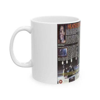 HEATSEEKER (VHS COVER) - White Coffee Mug-Go Mug Yourself