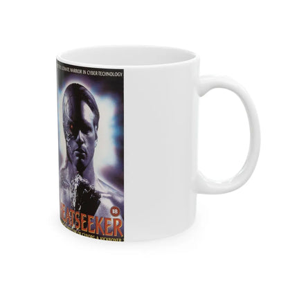 HEATSEEKER (VHS COVER) - White Coffee Mug-Go Mug Yourself