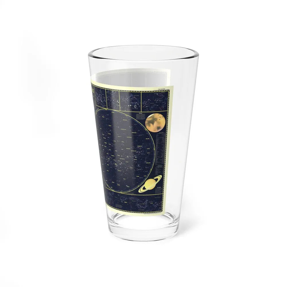 Heavens, The 1 (1957) (Map) Pint Glass 16oz-Go Mug Yourself