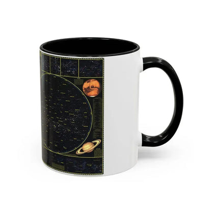 Heavens. The (1970) (Map) Accent Coffee Mug - Go Mug Yourself