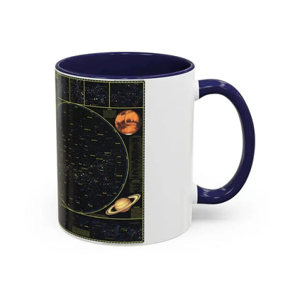 Heavens. The (1970) (Map) Accent Coffee Mug - Go Mug Yourself