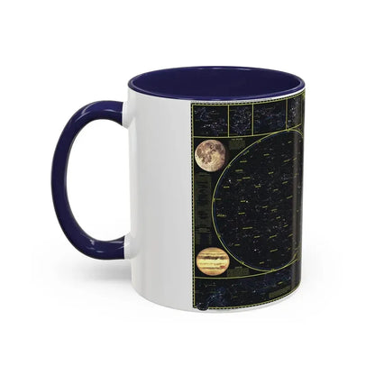 Heavens. The (1970) (Map) Accent Coffee Mug - Go Mug Yourself