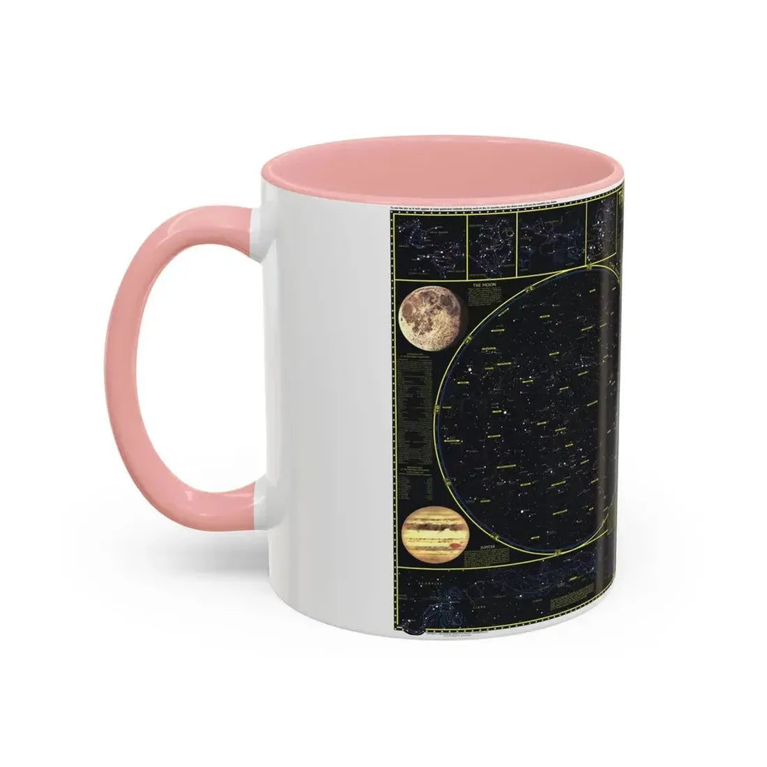 Heavens. The (1970) (Map) Accent Coffee Mug - Go Mug Yourself