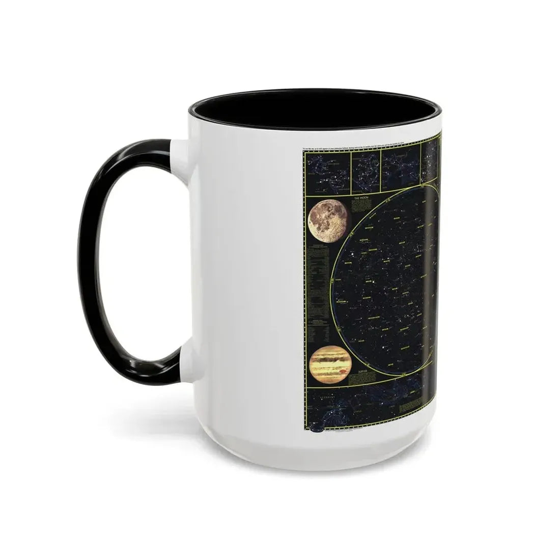 Heavens. The (1970) (Map) Accent Coffee Mug - Go Mug Yourself