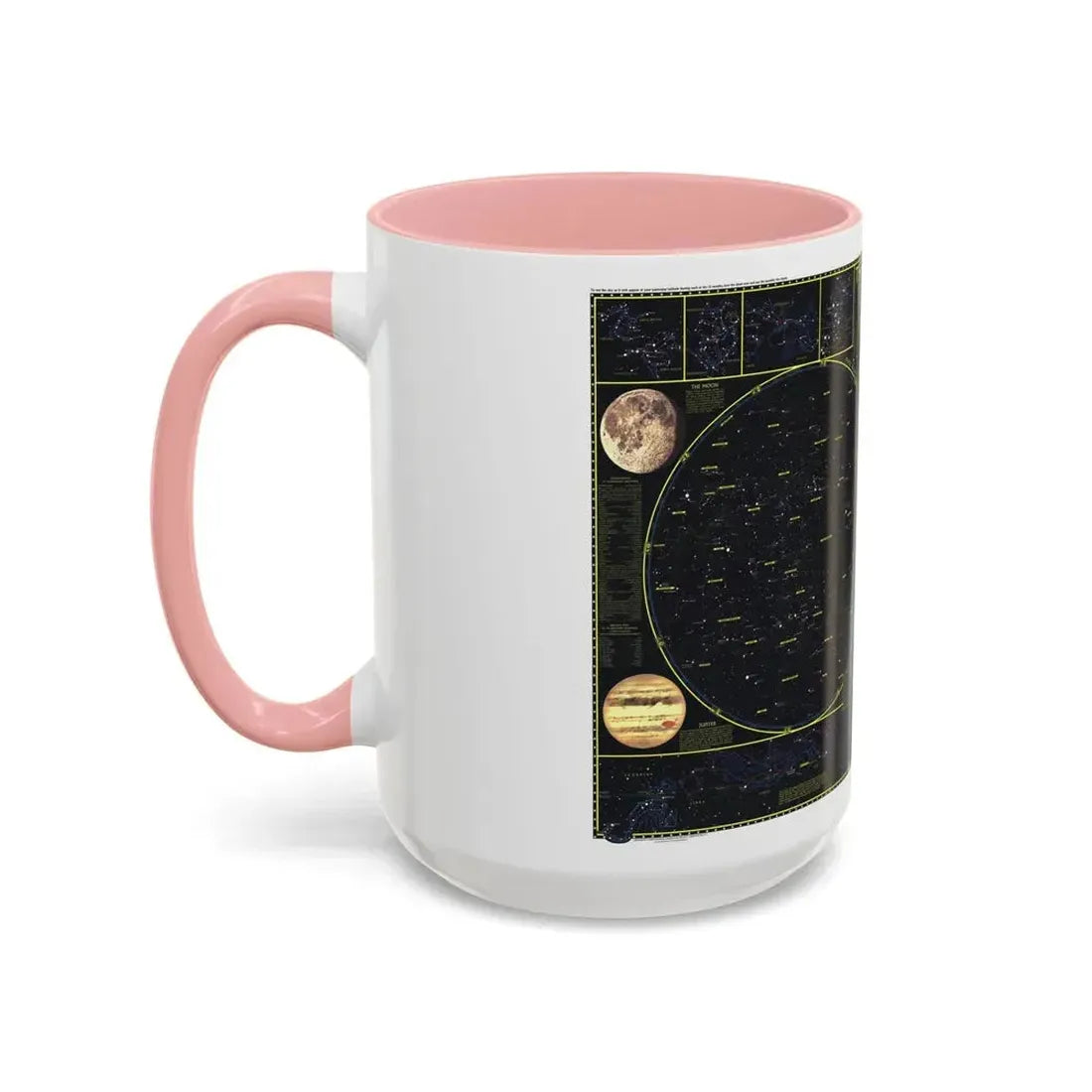 Heavens. The (1970) (Map) Accent Coffee Mug - Go Mug Yourself