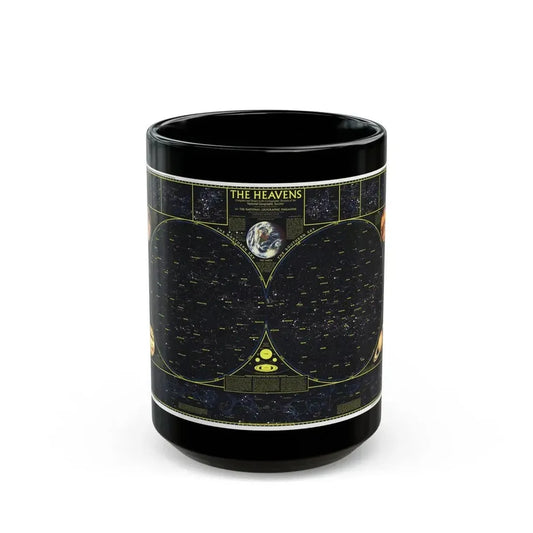 Heavens. The (1970) (Map) Black Coffee Mug 15oz - Go Mug Yourself