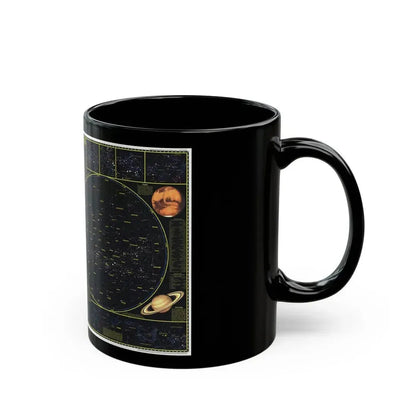 Heavens. The (1970) (Map) Black Coffee Mug - Go Mug Yourself