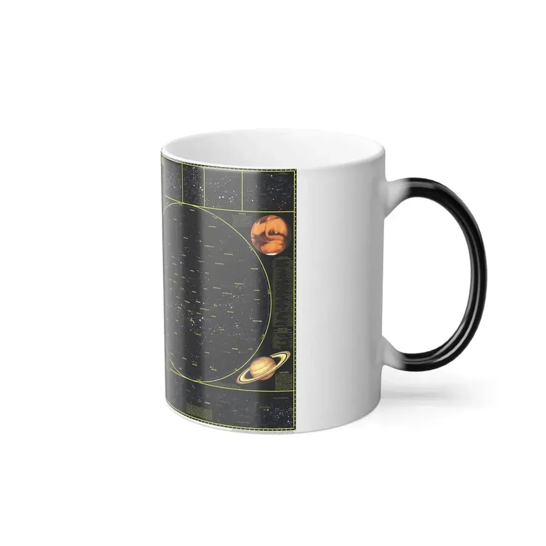 Heavens. The (1970) (Map) Color Changing Mug 11oz - Go Mug Yourself