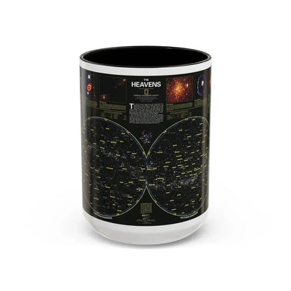 Heavens, The (1995) (Map) Accent Coffee Mug 15oz Black - Go Mug Yourself