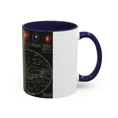 Heavens, The (1995) (Map) Accent Coffee Mug - Go Mug Yourself