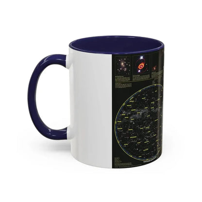 Heavens, The (1995) (Map) Accent Coffee Mug - Go Mug Yourself
