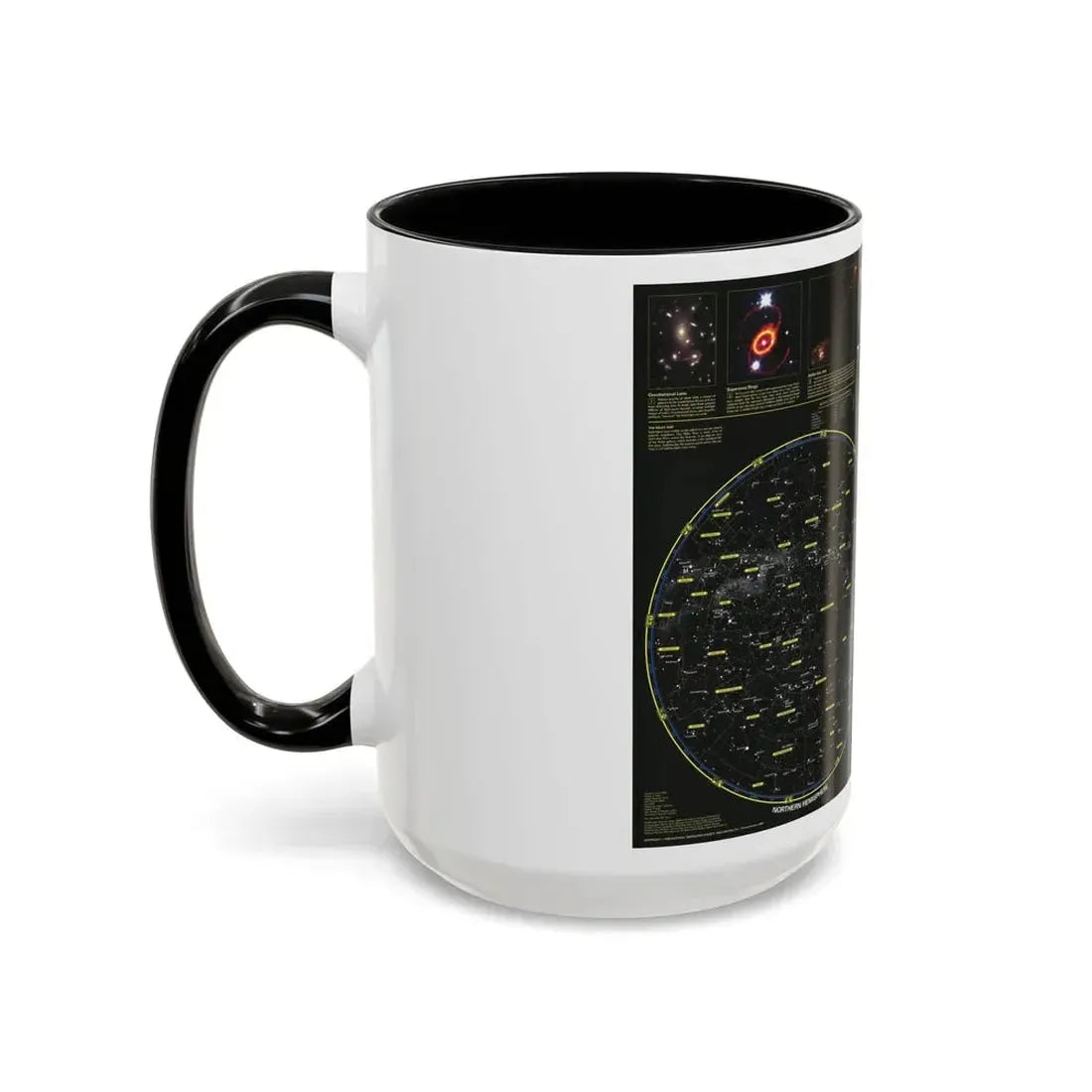 Heavens, The (1995) (Map) Accent Coffee Mug - Go Mug Yourself