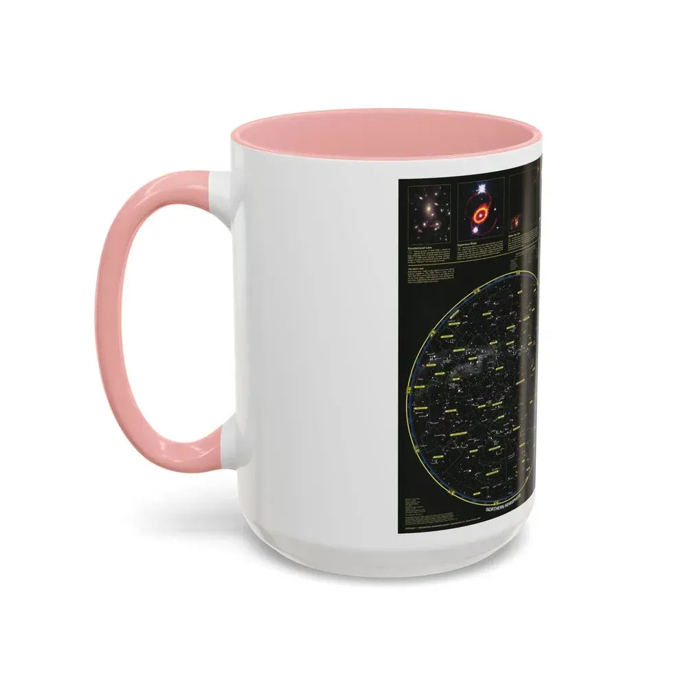 Heavens, The (1995) (Map) Accent Coffee Mug - Go Mug Yourself