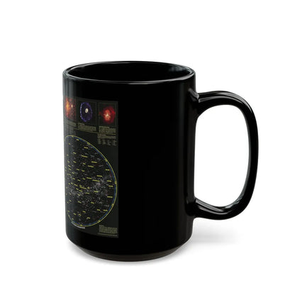 Heavens, The (1995) (Map) Black Coffee Mug-Go Mug Yourself