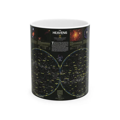 Heavens, The (1995) (Map) White Coffee Mug 11oz - Go Mug Yourself
