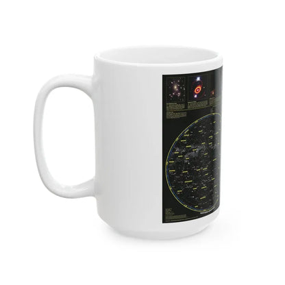 Heavens, The (1995) (Map) White Coffee Mug - Go Mug Yourself