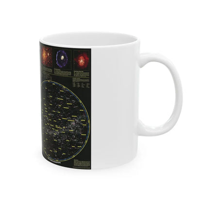 Heavens, The (1995) (Map) White Coffee Mug-Go Mug Yourself