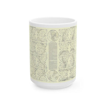 Heavens, The 2 (1957) (Map) White Coffee Mug-15oz-Go Mug Yourself