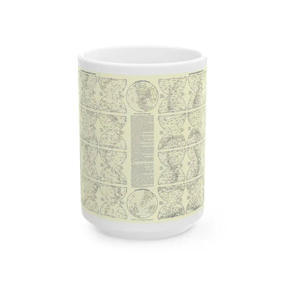 Heavens, The 2 (1957) (Map) White Coffee Mug 15oz - Go Mug Yourself