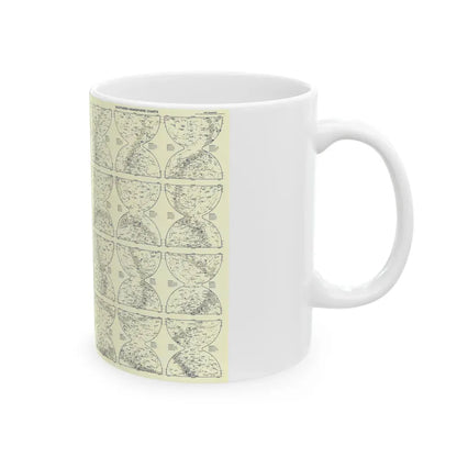 Heavens, The 2 (1957) (Map) White Coffee Mug - Go Mug Yourself