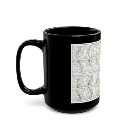 Heavens, The - Monthly Star Charts (1970) (Map) Black Coffee Mug - Go Mug Yourself