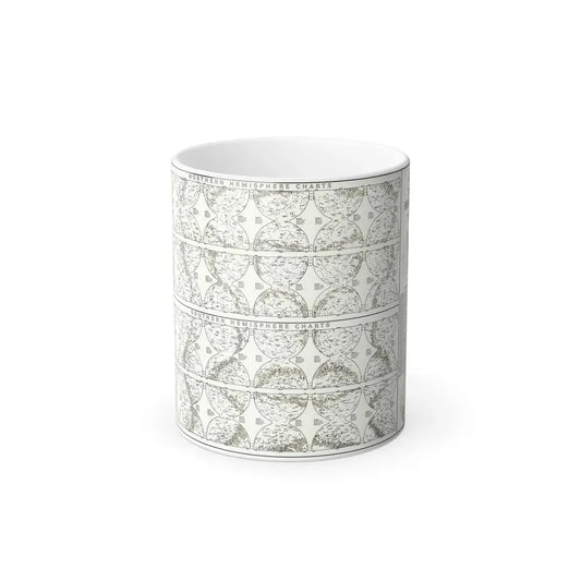 Heavens, The - Monthly Star Charts (1970) (Map) Color Changing Mug 11oz Default Title - Go Mug Yourself
