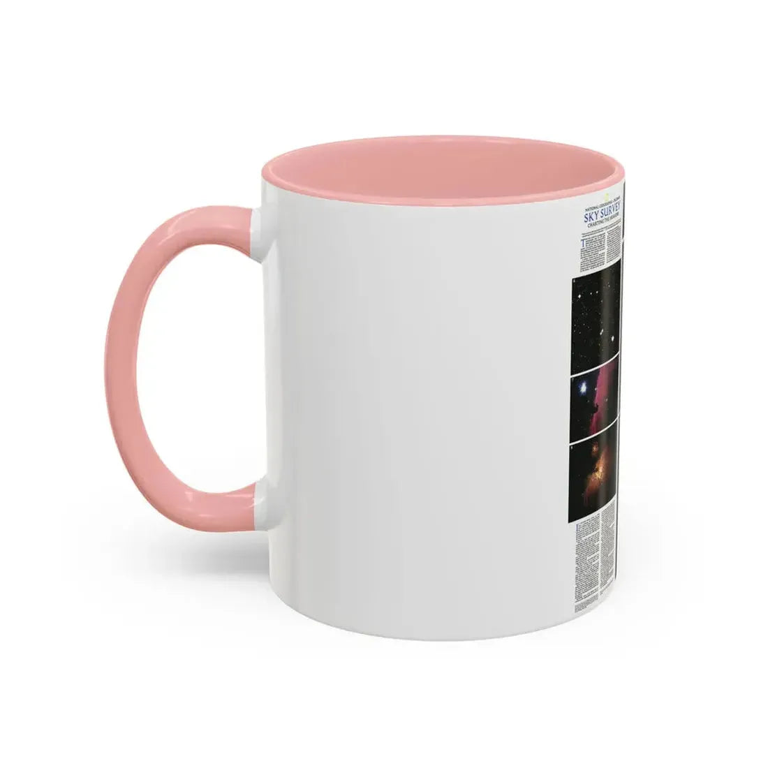Heavens, The - Palomar Sky Survey (1983) (Map) Accent Coffee Mug - Go Mug Yourself