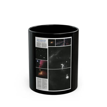Heavens, The - Palomar Sky Survey (1983) (Map) Black Coffee Mug 11oz - Go Mug Yourself