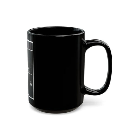 Heavens, The - Palomar Sky Survey (1983) (Map) Black Coffee Mug-Go Mug Yourself