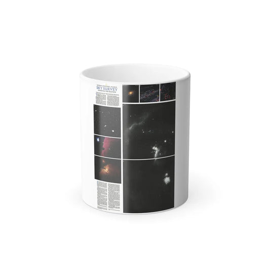 Heavens, The - Palomar Sky Survey (1983) (Map) Color Changing Mug 11oz-Go Mug Yourself