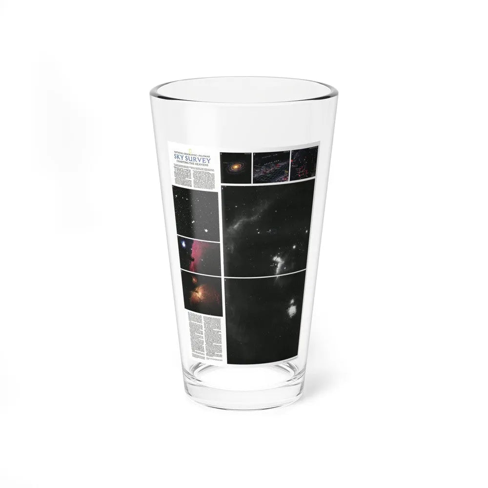 Heavens, The - Palomar Sky Survey (1983) (Map) Pint Glass 16oz-16oz-Go Mug Yourself