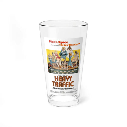 HEAVY TRAFFIC 1973 Movie Poster - Pint Glass 16oz 16oz - Go Mug Yourself