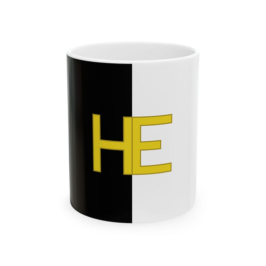 Hechtel-Eksel vlag (Belgium) White Coffee Mug-11oz-Go Mug Yourself